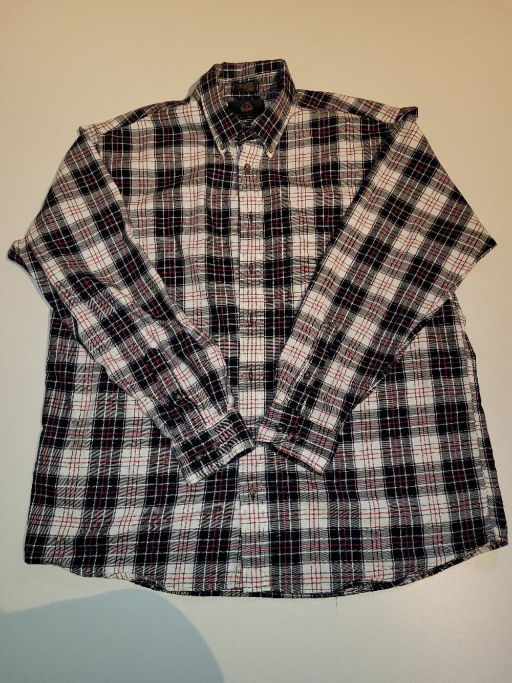 Viyella Luxury Cotton Wool Plaid Shirt